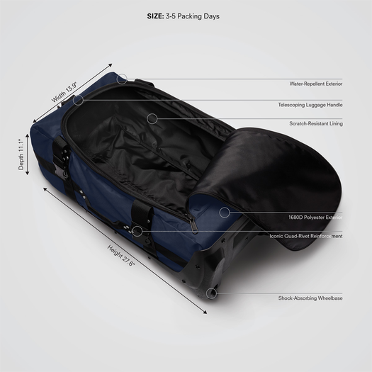 Club Rolling Duffle